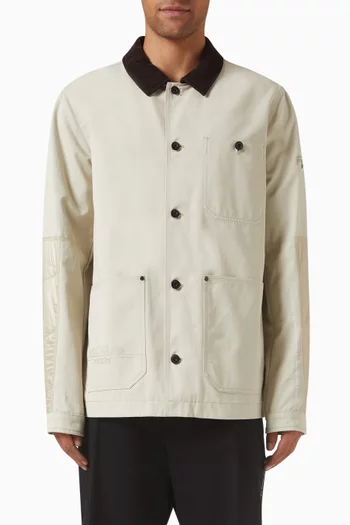 x FRGMT Geike Shirt Jacket in Cotton Canvas