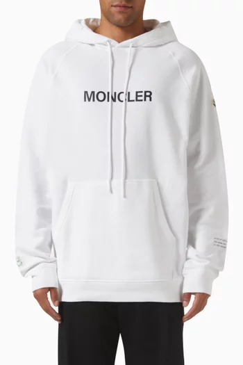 x FRGMT Cartoon Logo Hoodie in Cotton Fleece