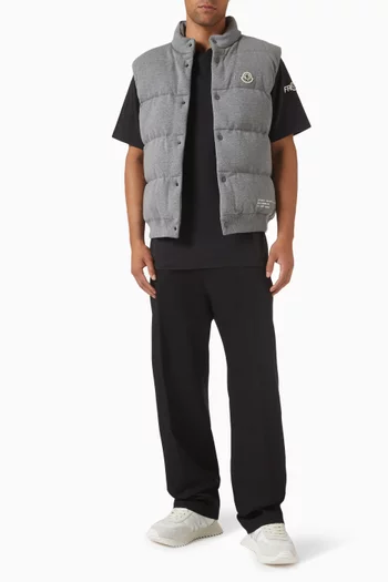 x FRGMT Puffer Gilet in Cotton