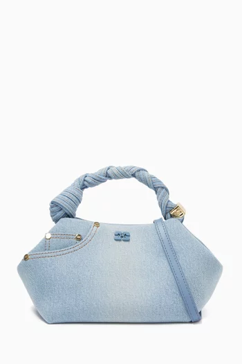 Small Bou Bag in Washed Denim