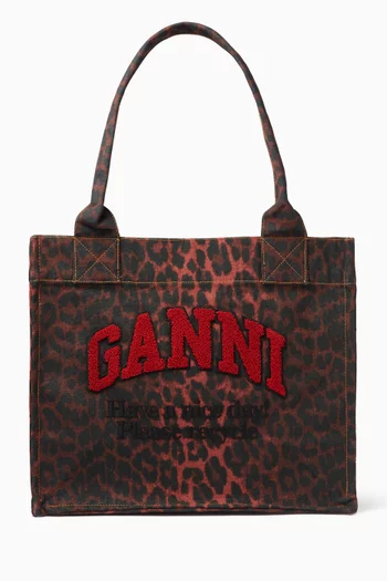 Large Easy Shopper Tote Bag in Recycled Cotton