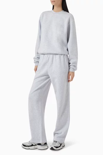 Cotton Fleece Classic Crew Sweatshirt