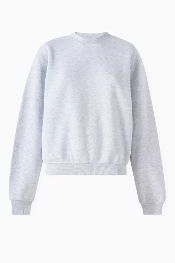 Cotton Fleece Classic Crew Sweatshirt