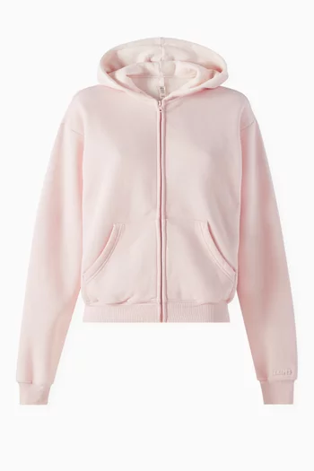 Cotton Fleece Classic Zip-up Hoodie