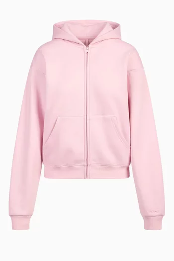 Cotton Fleece Classic Zip-up Hoodie