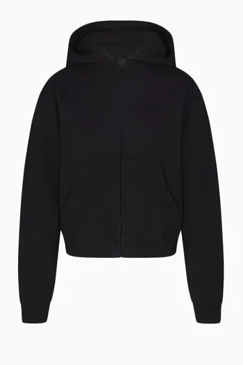 Cotton Fleece Classic Zip-up Hoodie