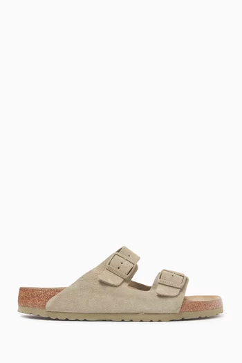 Arizona Soft Footbed Sandals in Suede