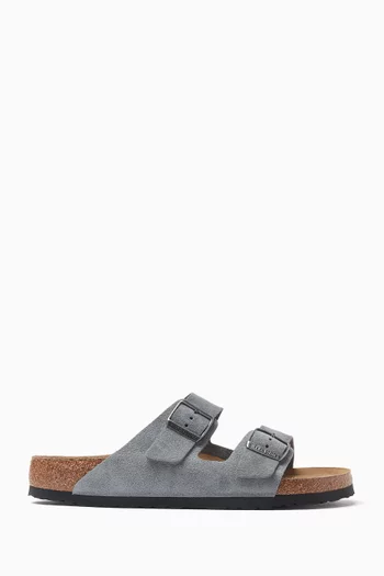 Arizona Soft Footbed Sandals in Suede