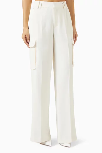 Luxe Suiting Cargo Pants