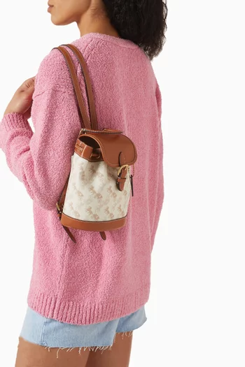 Harper Backpack in Coated-canvas