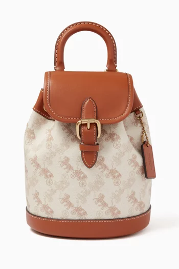 Harper Backpack in Coated-canvas