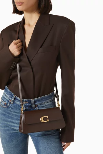 Jet Shoulder Bag in Leather