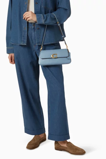Jet Shoulder Bag in Leather