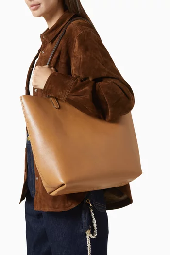 Manhattan Tote Bag in Leather