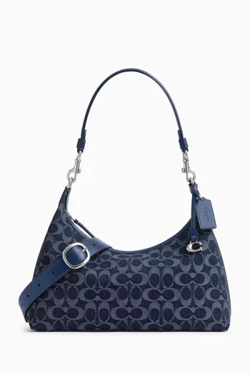 Juliet Shoulder Bag in Signature Denim