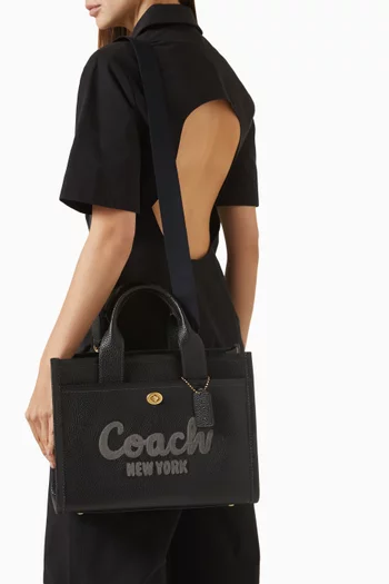 Cargo Tote Bag in Pebble Leather