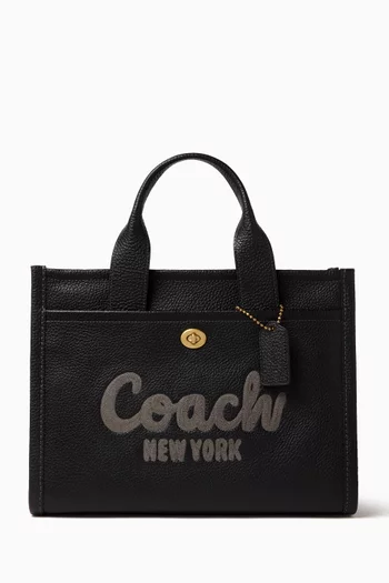Cargo Tote Bag in Pebble Leather