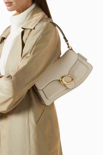 Twisted Tabby Shoulder Bag in Leather