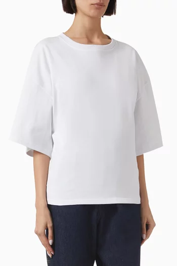 Doyle Draped T-shirt in Cotton