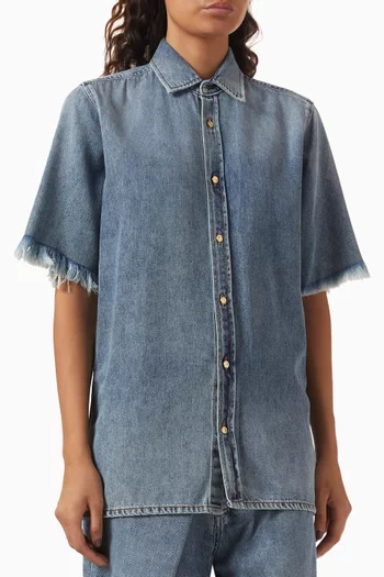 Lana Shirt in Tencel Denim