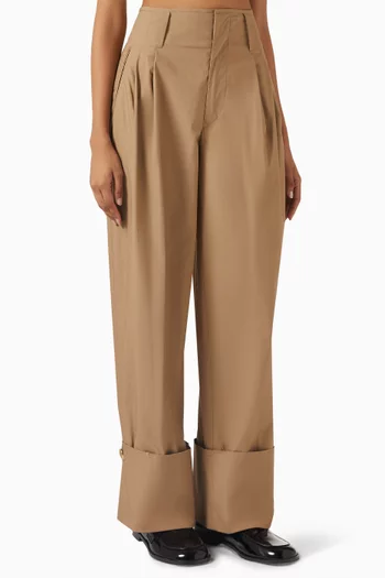 Diana Tailored Cuff Pants