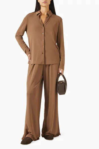Classic Shirt in Viscose-jersey