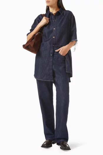 Gale Straight-leg Jeans in Denim