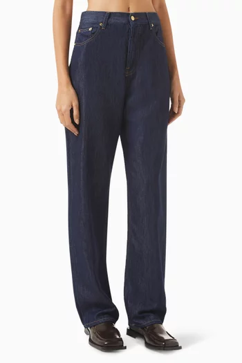Gale Straight-leg Jeans in Denim