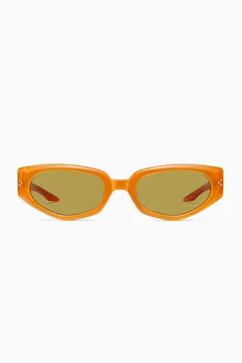 Devon OC3 Cat-eye Sunglasses in Acetate