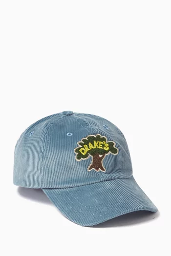 Tree Baseball Cap in Corduroy