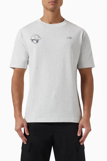 x New Balance x Ounass Logo T-shirt