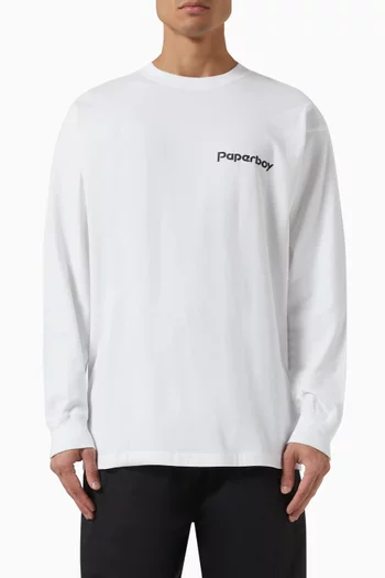 Shop Paperboy Long Sleeve T-shirts For Men Online in UAE