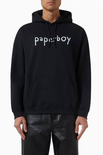 x Ounass Head-print Hoodie in Cotton