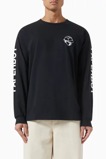 素晴らしい外見 Men For T-shirts Sleeve Long Paperboy Shop Online UAE in トップス