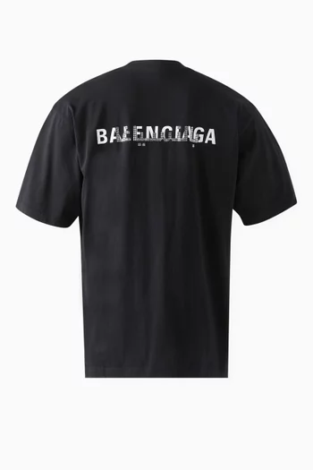 Unisex Medium-fit Logo T-shirt in Cotton Jersey