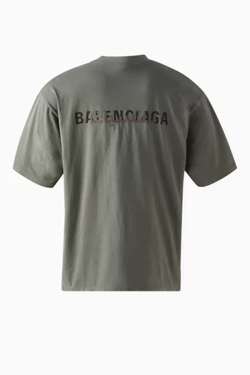 Unisex Medium-fit Logo T-shirt in Cotton Jersey