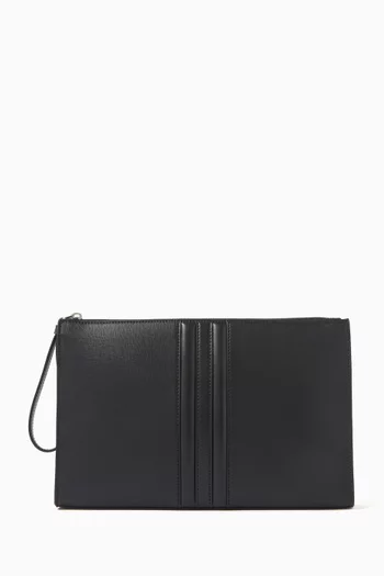 Mythos Clutch Bag in Leather