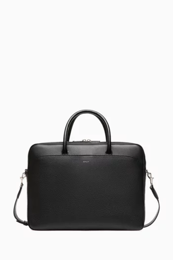 Oeden Duobrief Briefcase in Leather