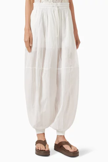Dawning Paper Harem Pants in Cotton