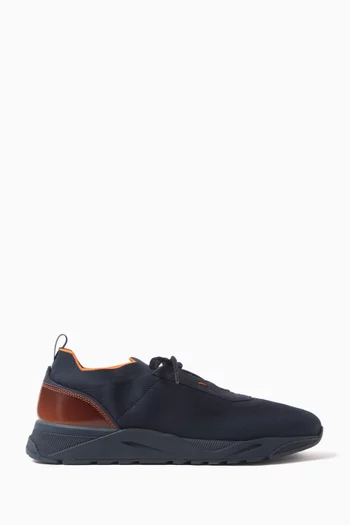 Flin Sneakers in Technical-knit & Leather