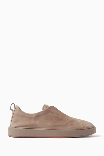 Victory Slip-on Sneakers in Suede