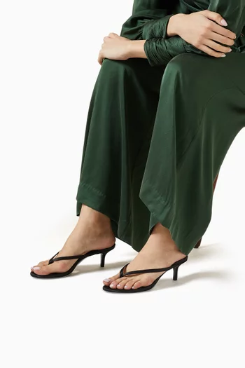 Tash 50 Mule Sandals in Satin