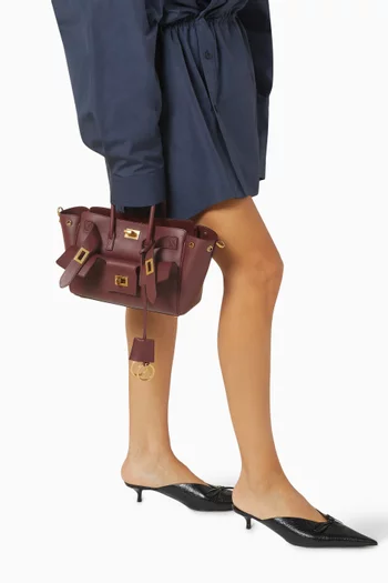 Mini Bel Air Carryall Bag in Leather