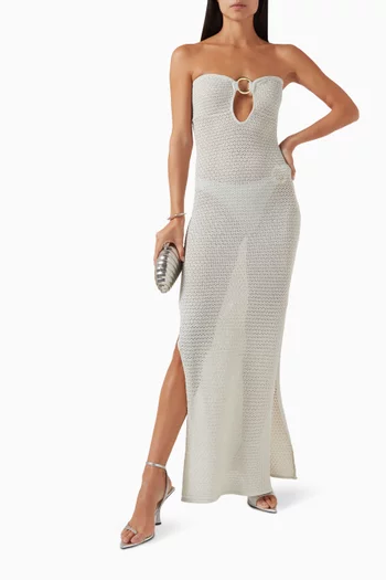 Montego Crochet Bandeau Dress