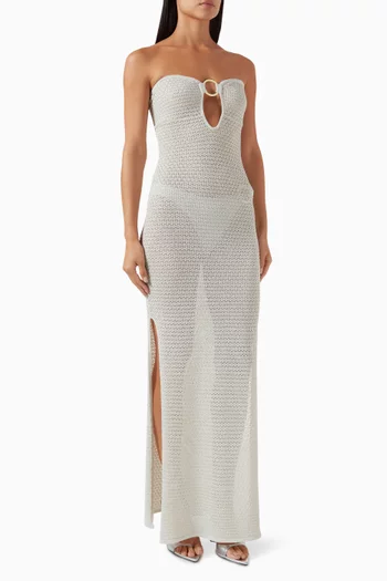 Montego Crochet Bandeau Dress
