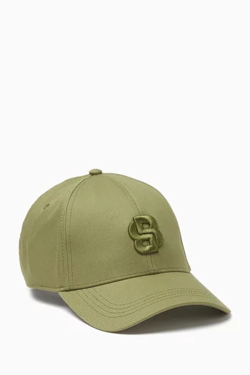 B-Icon Cap in Cotton Twill