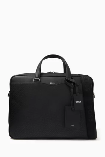 Zair Document Case in Leather