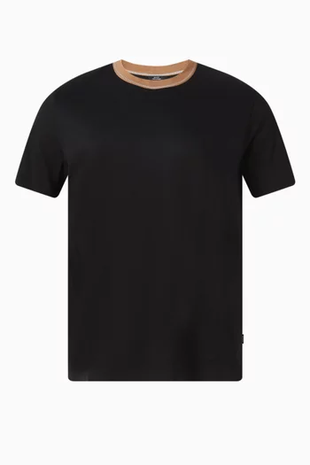 Slim-fit T-shirt in Mercerised Cotton