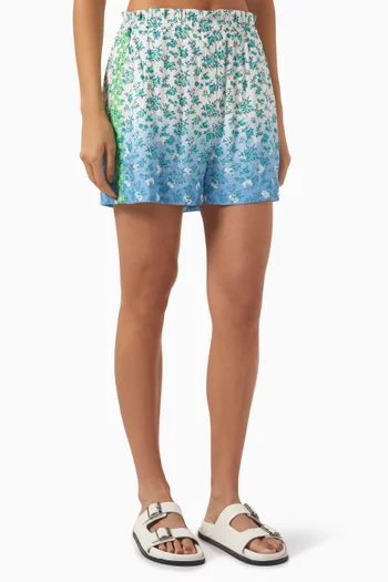 Sira Shorts in Linen-blend