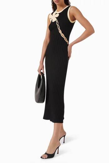 Regina Midi Dress in Knit